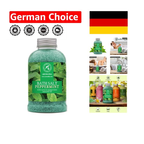 600g pfefferminz badesalz - 600g,