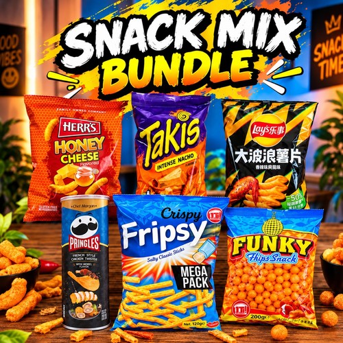 Snack mix bundle 6 produkte - mix,
