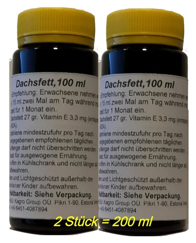 Dachsfett 200 - , ml