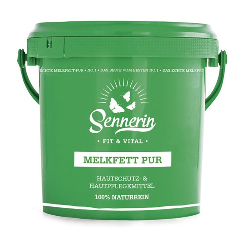 1000ml melkfett sennerin - melkfett,